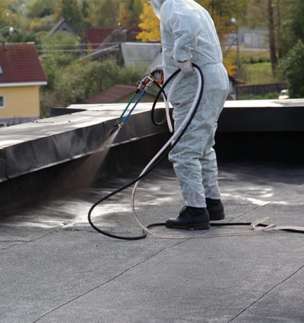 Гидроизоляция кровли жидкой резиной CBS